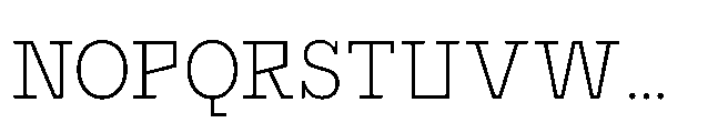 Flink Slab Voltage Cnd Light Font UPPERCASE