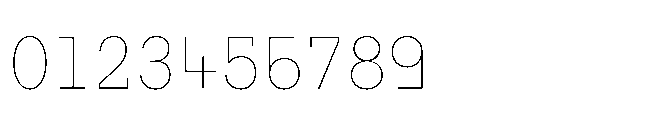 Flink Slab Voltage Cnd Thin Font OTHER CHARS