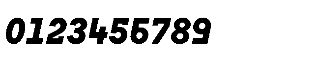 Flink Slab Voltage Cnd XBold Italic Font OTHER CHARS