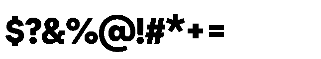Flink Slab Voltage Cnd XBold Font OTHER CHARS