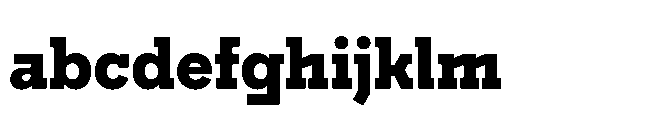 Flink Slab Voltage Cnd XBold FONT