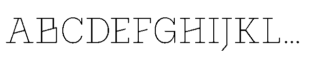 Flink Slab Voltage Cnd XLight Font UPPERCASE
