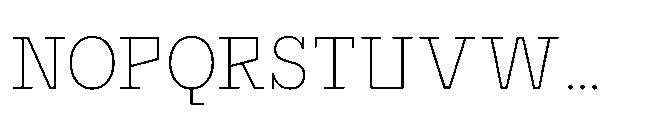 Flink Slab Voltage Cnd XLight Font UPPERCASE