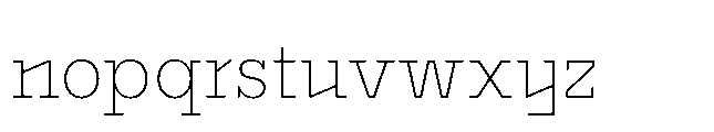 Flink Slab Voltage Cnd XLight Font LOWERCASE