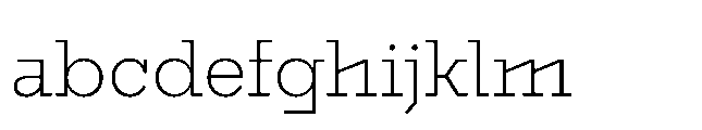 Flink Slab Voltage Light FONT