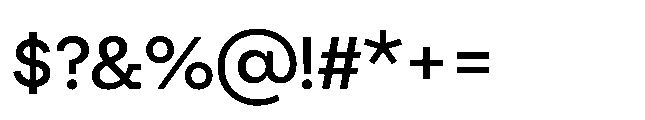 Flink Slab Voltage Medium Font OTHER CHARS