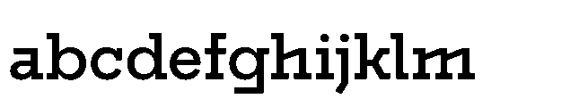 Flink Slab Voltage Medium FONT