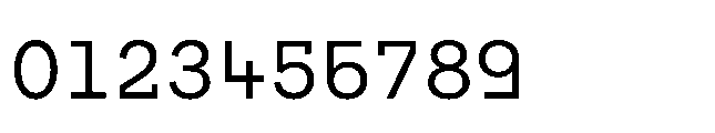 Flink Slab Voltage Regular Font OTHER CHARS