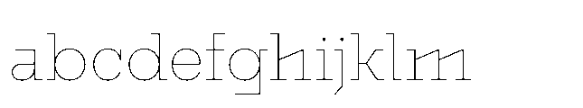 Flink Slab Voltage Thin FONT