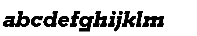 Flink Slab Voltage XBold Italic FONT