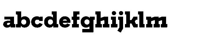 Flink Slab Voltage XBold FONT