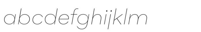 Flink Thin Italic FONT