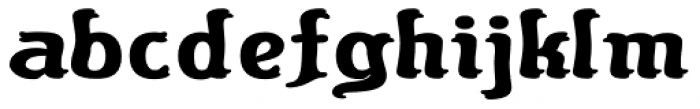 Flinscher Black Font LOWERCASE