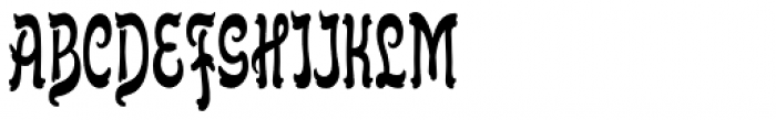 Flinscher Condensed Font UPPERCASE