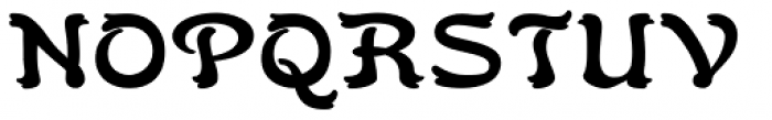 Flinscher Expanded Font UPPERCASE