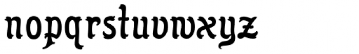 Flinscher Regular Font LOWERCASE
