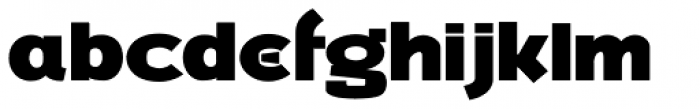 Flintlock Flat Font LOWERCASE