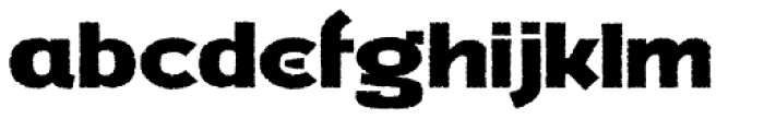 Flintlock Rough Font LOWERCASE