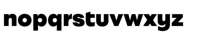 Fliper Extra Bold Font LOWERCASE
