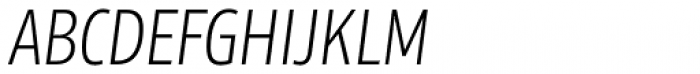 Floki Light Italic Font UPPERCASE