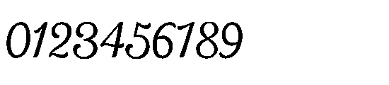 Flonday Script Variable Thin Font OTHER CHARS