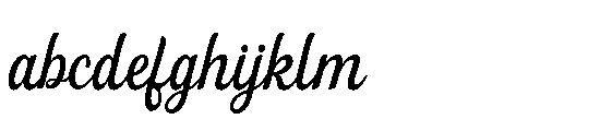 Flonday Script Variable Thin FONT