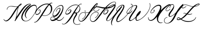 Floodplain Font UPPERCASE