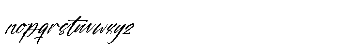 Floral Wish Italic Font LOWERCASE