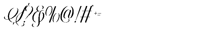 Floralina Font OTHER CHARS