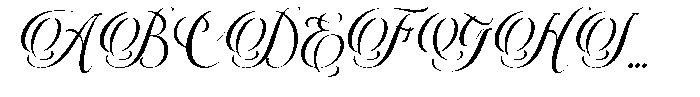 Floralina Font UPPERCASE