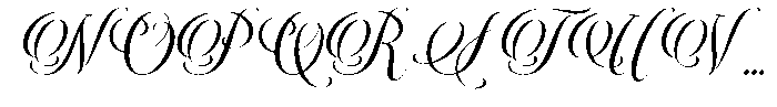 Floralina Font UPPERCASE