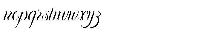 Floralina Font LOWERCASE