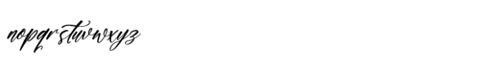 Floralis Morning Italic Font LOWERCASE