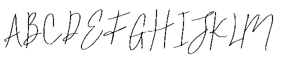 Florastina Signature Font UPPERCASE