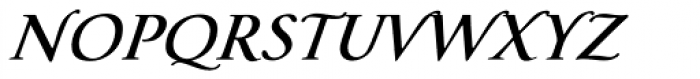 Florens Regular Font UPPERCASE