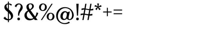 Florensans Regular Font OTHER CHARS