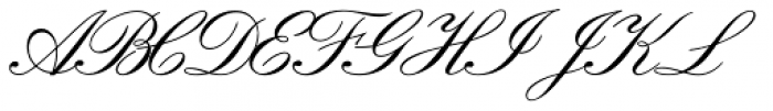 Florentine Script Std II Font UPPERCASE