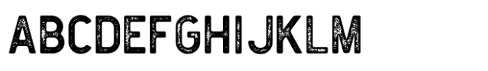 Florest Textured Textured 2 Font UPPERCASE