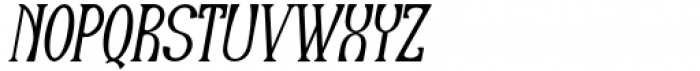 Floreste Italic Font UPPERCASE