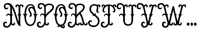 Florivea Font UPPERCASE