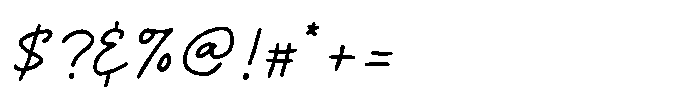 Flourique Font OTHER CHARS