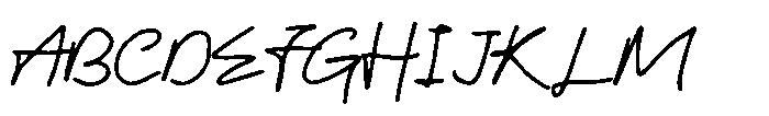 Flourique Font UPPERCASE