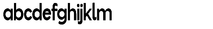 Flova Black Compressed FONT