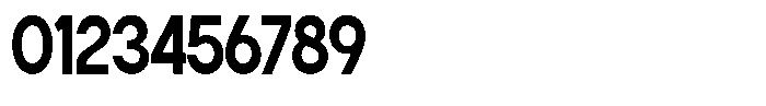 Flova Black Condensed Font OTHER CHARS