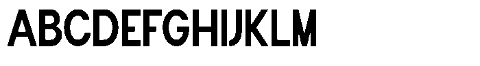 Flova Black Condensed Font UPPERCASE