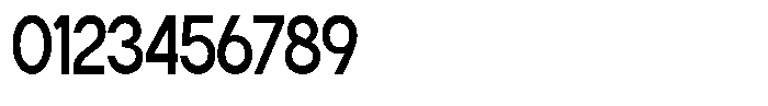 Flova Bold Condensed Font OTHER CHARS