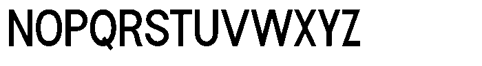 Flova Bold Condensed Font UPPERCASE