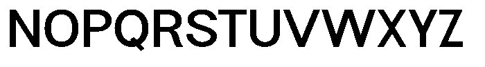 Flova Bold Expanded Font UPPERCASE