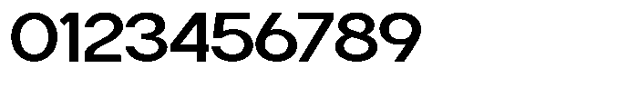 Flova Bold Extended Font OTHER CHARS