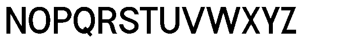 Flova Bold Font UPPERCASE